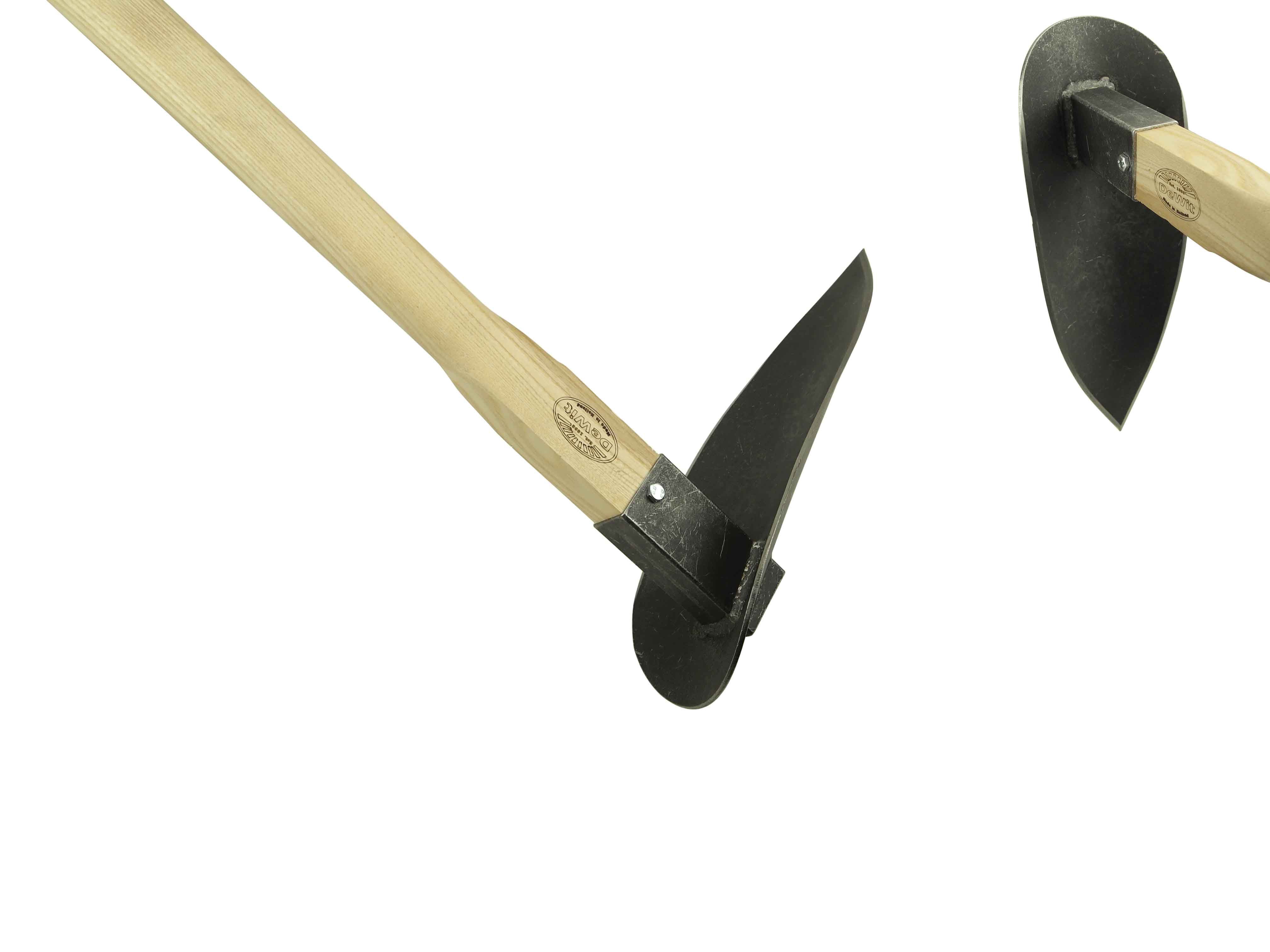 Heavy duty planting & Weeding hoe with 90cm oval handle